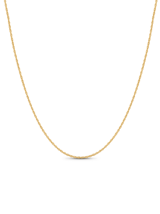 Twist Chain Necklace in Gold