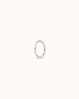 Seamless Hoop In Platinum