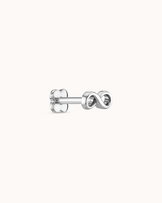Infinity Piercing Stud In Platinum