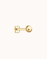 Ball Piercing Stud In Gold