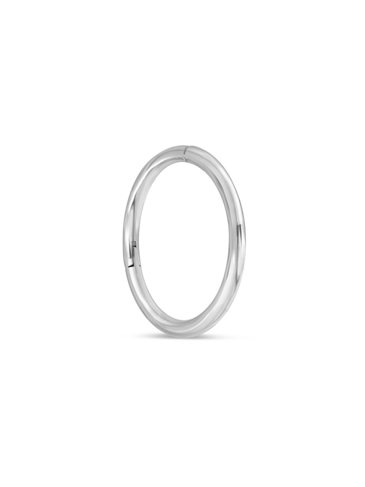 Seamless 14K Gold Hoop