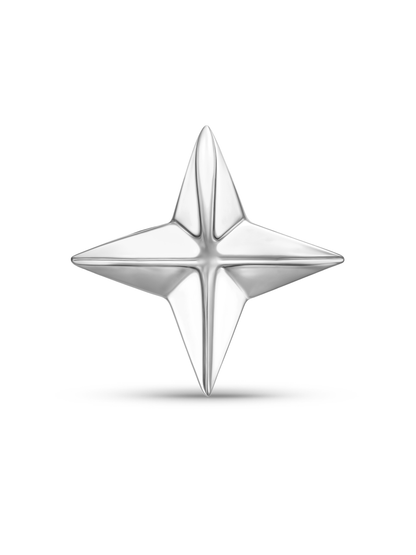 14K Gold Star Piercing Stud
