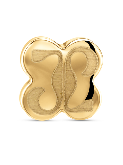 14K Gold Star Piercing Stud