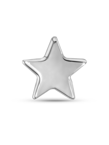 Fine 14K Gold Star Piercing Stud