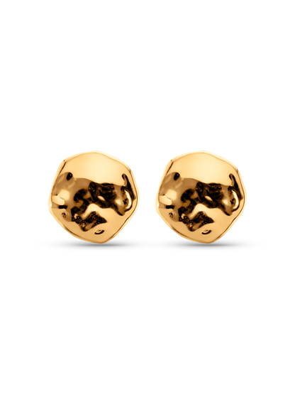 Aurum Molten Studs In Gold