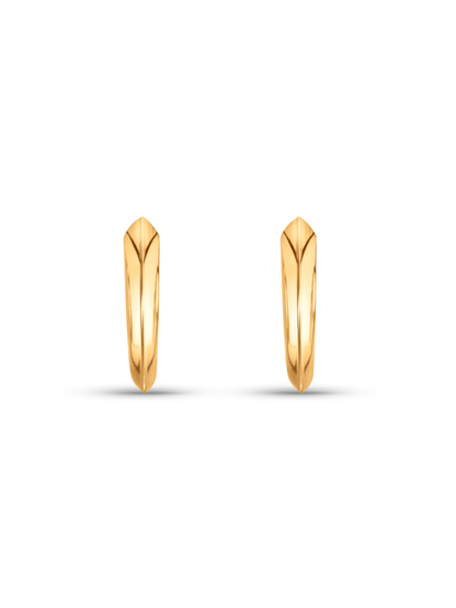 Seamless Mini Hoops In Gold