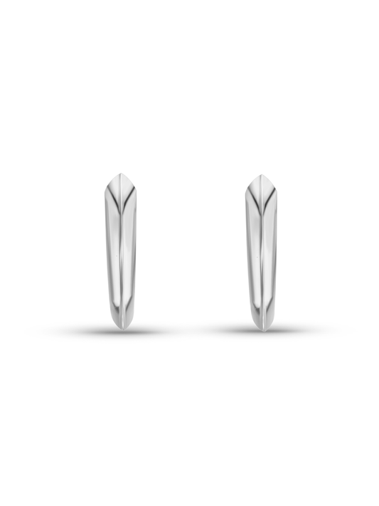 Tusk Clicker Earrings in Gold