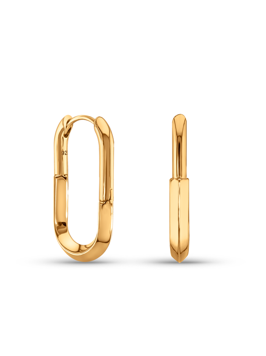 Celestial Coin Drop Earrings In Gold