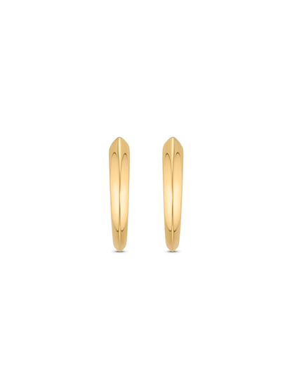 Tusk Hoops in Gold