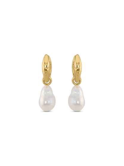 Aurum Pearl Drop Earrings