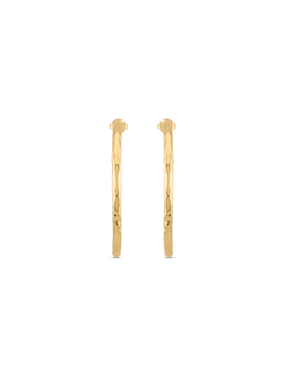 Slim Aurum Hoops In Gold