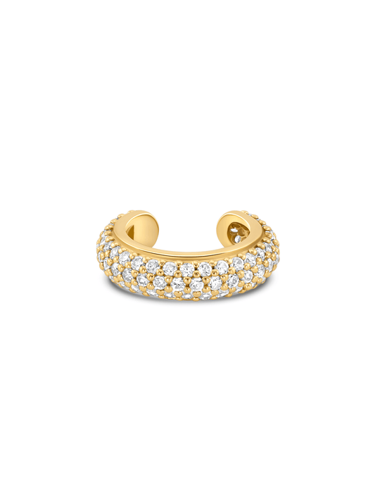 Pavé Ear Cuff In Gold