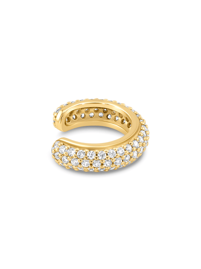 Pavé Ear Cuff In Gold