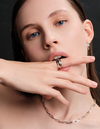 Stacking Ring In Silver