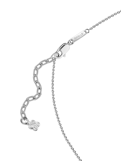 Initial R Necklace In Silver