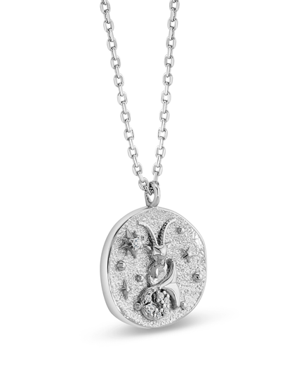 Capricorn Horoscope Pendant Necklace