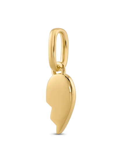 Thread-On Right-Side Friendship Charm in Gold