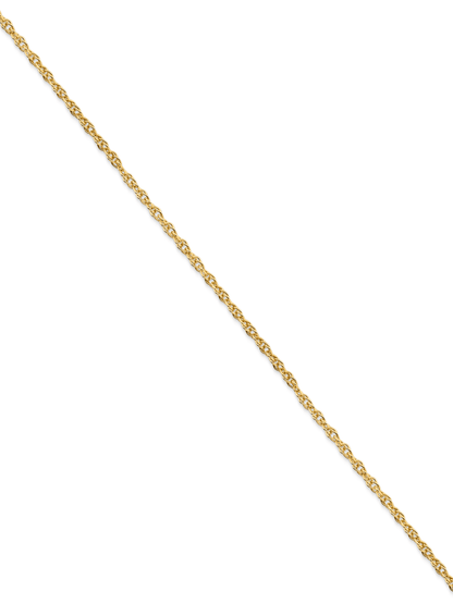 Twist Chain Bracelet In Gold