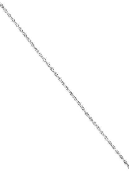 Twist Chain Bracelet In Silver