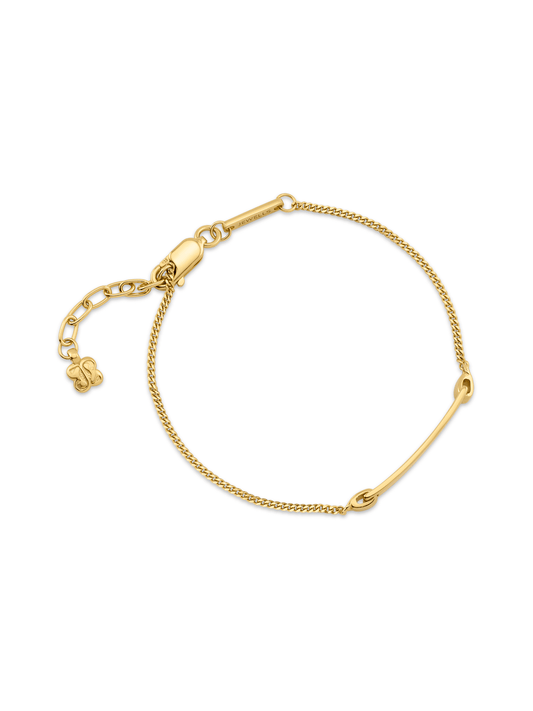 Bar Bracelet in Gold