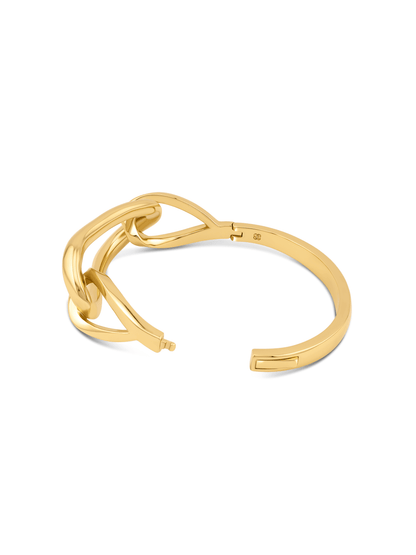 Link Hinge Bracelet In Gold