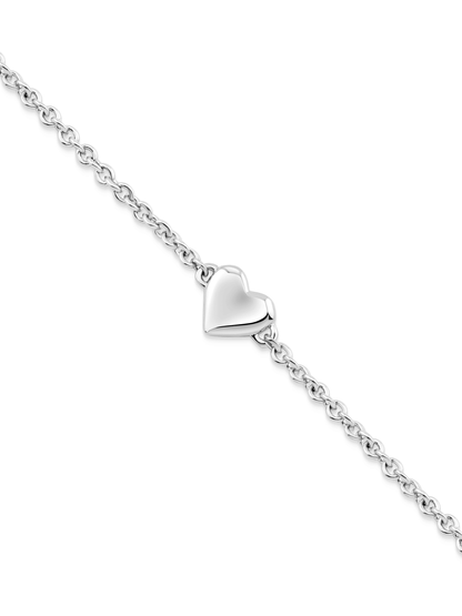 Hearts Toggle Bracelet In Silver