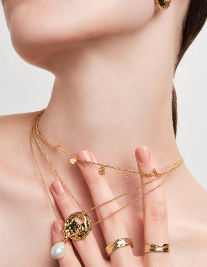 Aurum Split Ring In Gold