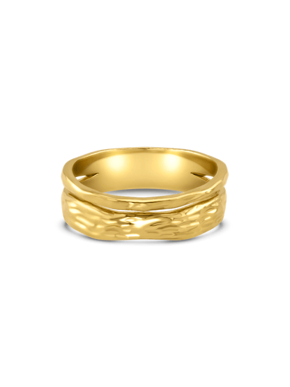 Aurum Split Ring In Gold