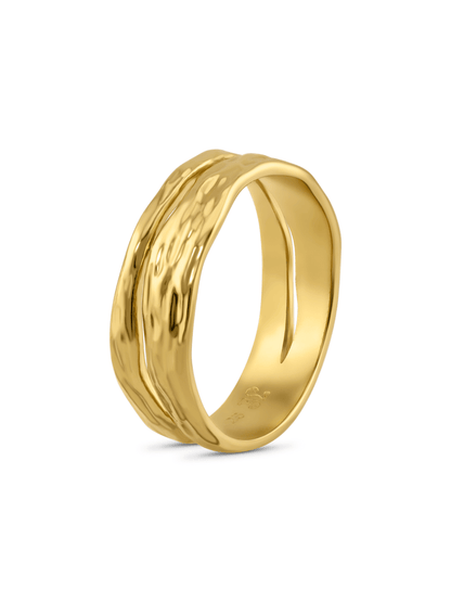 Aurum Split Ring In Gold