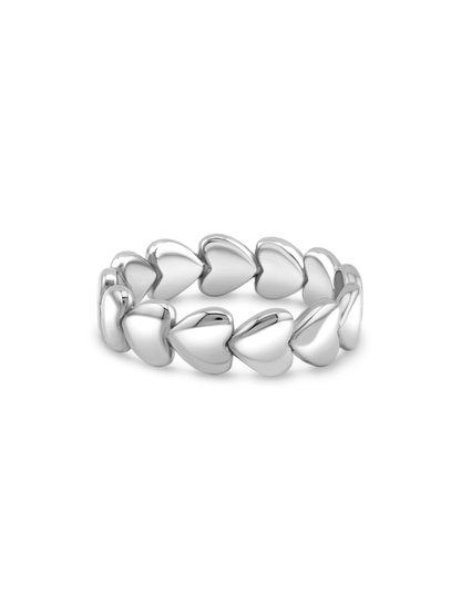 Heart Ring In Silver