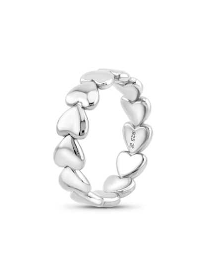 Heart Ring In Silver