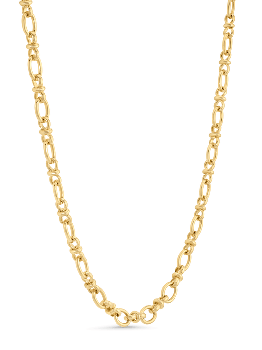 Oval Link Vintage Chain Necklace