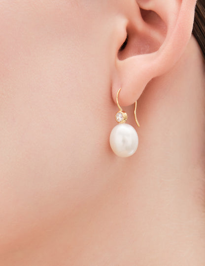 925 Fw Pearl Hook Drop Er