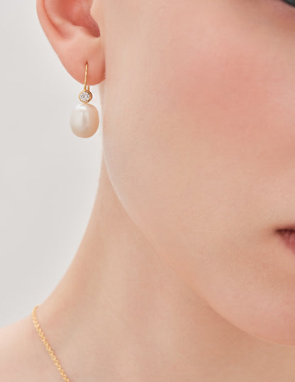 925 Fw Pearl Hook Drop Er