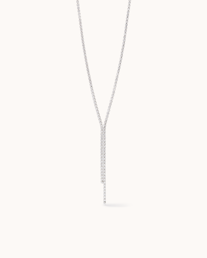 Crystal Lariat Necklace