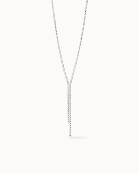 Crystal Lariat Necklace