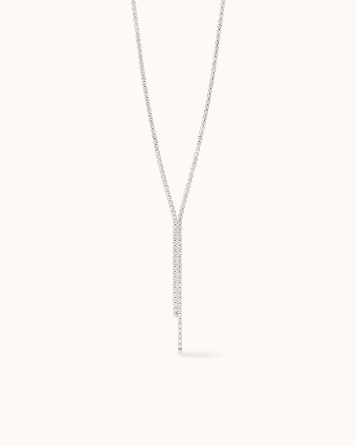 Crystal Lariat Necklace