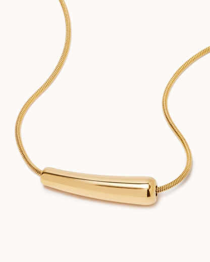 Long Bean Necklace