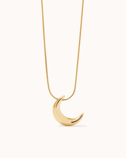 Moon Pendant Necklace