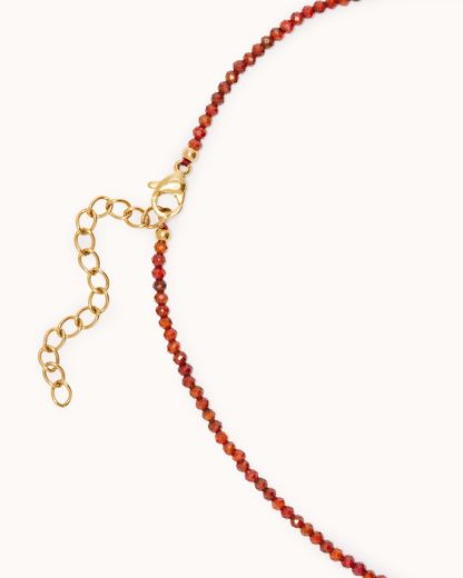 Semi-Precious Bead & Pearl Necklace