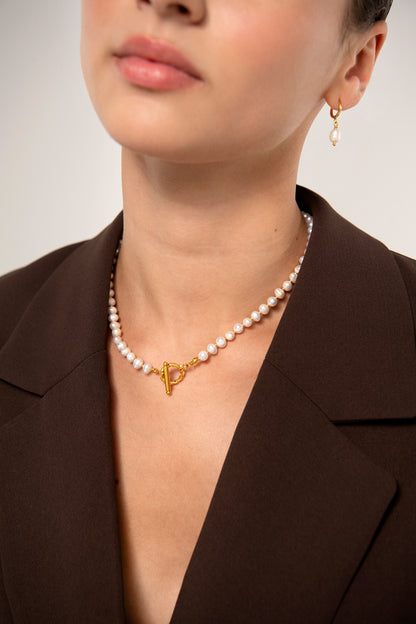 Chunky Pearl Necklace