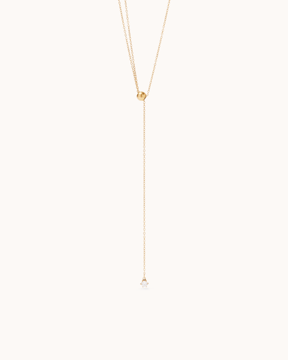 Double Adjustable Lariat Necklace