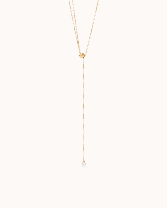 Double Adjustable Lariat Necklace