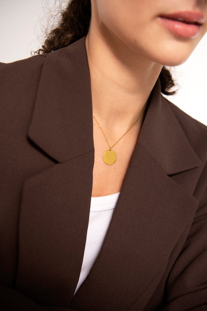 Circle Pendant Necklace