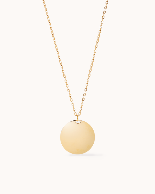 Circle Pendant Necklace