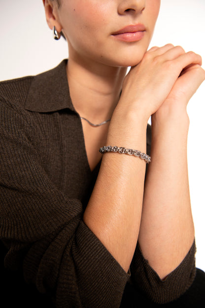 Chunky Cable Bracelet