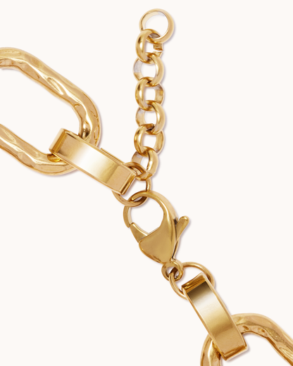 Chunky Stone Chain Bracelet