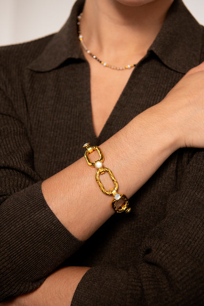 Chunky Oval Chain Bracelet