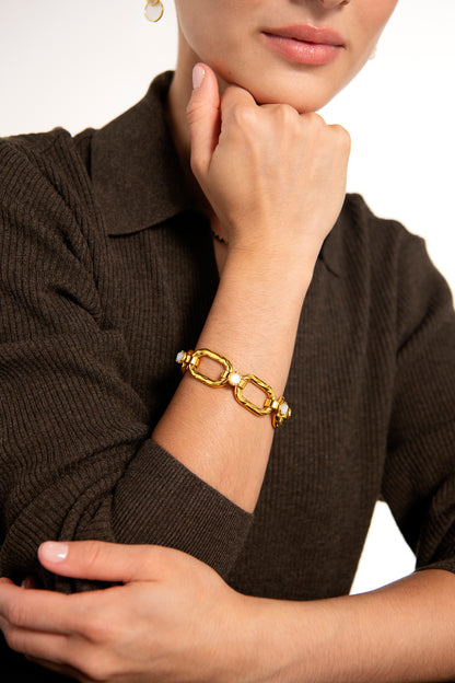 Chunky Oval Chain Bracelet