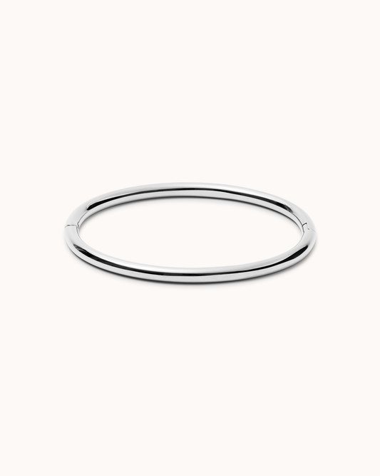 Slim Bangle in Silver